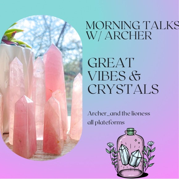 Other - ** Morning Talk & Crystal /Live notification 📣 AS SEEN ON SCREEN **